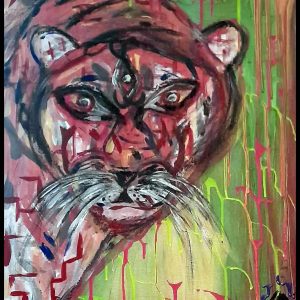 Awakening Fire – Royal Bengal Tiger with Third Eye