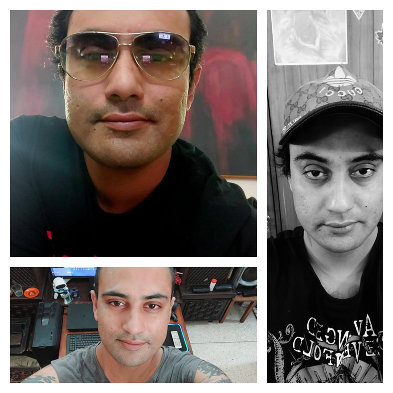 Sidharth Mukherjee — an artist by heart, and a storyteller through brush, music, and words.